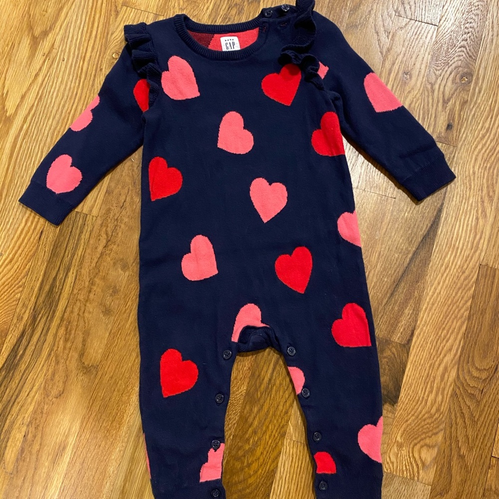 Baby Gap Heart Romper